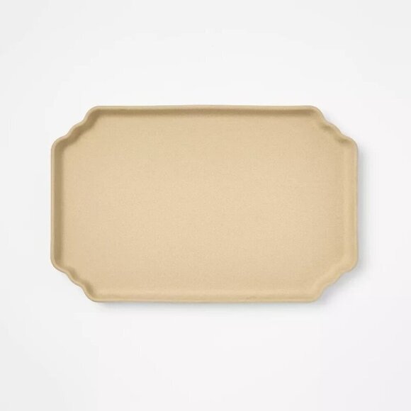 Ceramic Sandy Glaze Tray - Threshold Studio‎ McGee - Target Fall 2024 - Picture 3 of 6